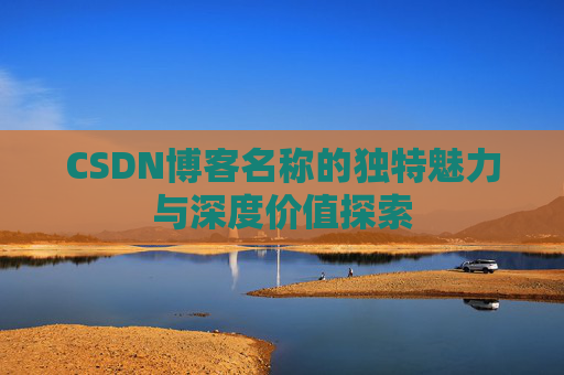 CSDN博客名称的独特魅力与深度价值探索